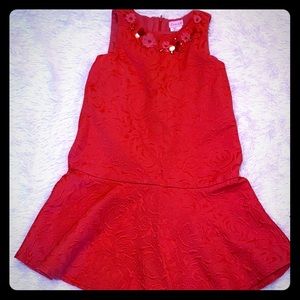 Coral girls dress 7-8